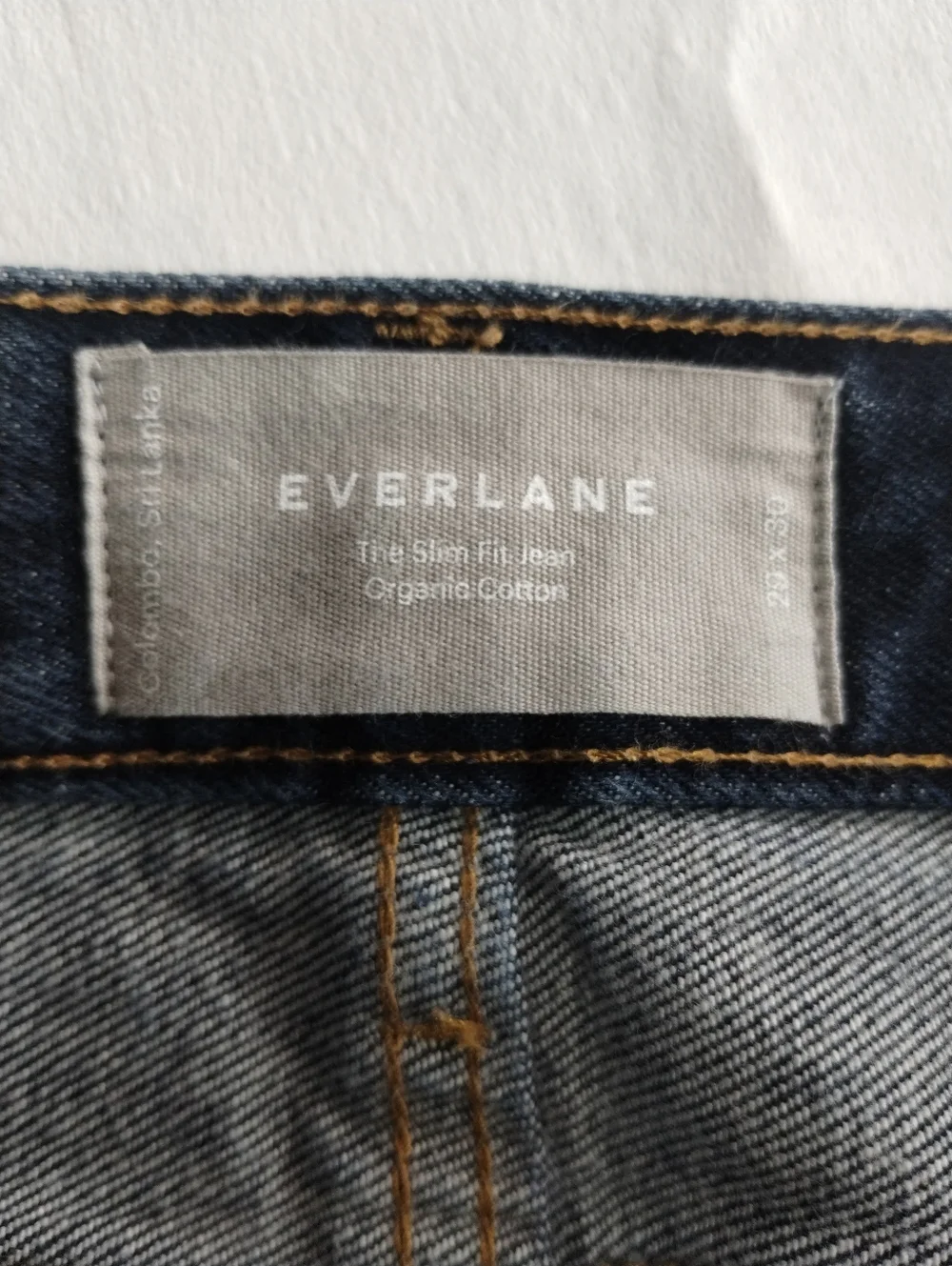 Everlane slim straight
